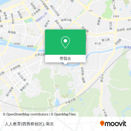 人人教育(西善桥校区)地图