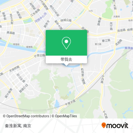 秦淮新寓地图