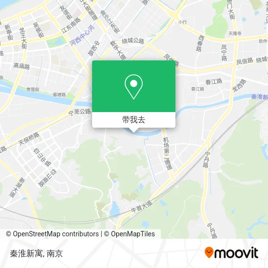 秦淮新寓地图