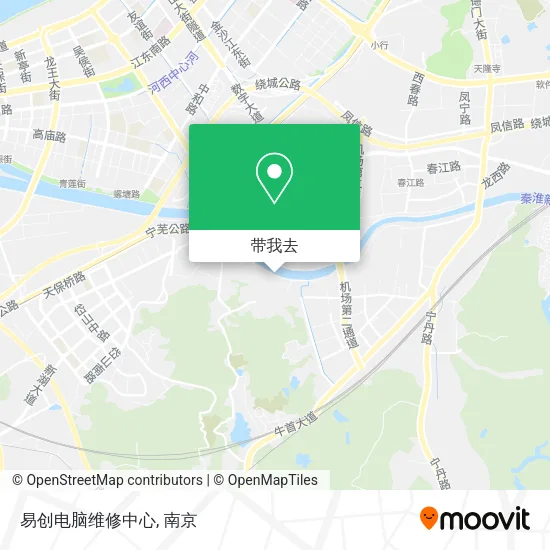 易创电脑维修中心地图