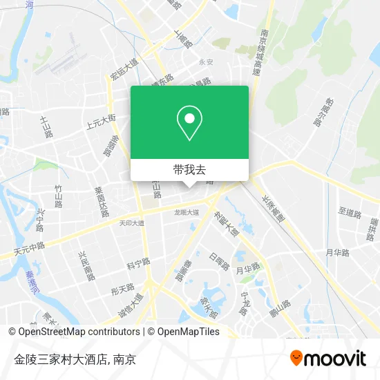 金陵三家村大酒店地图