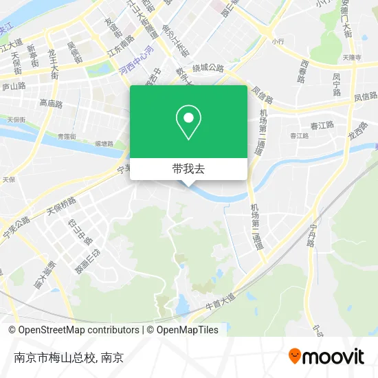 南京市梅山总校地图