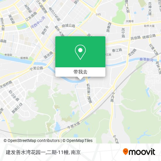建发善水湾花园一,二期-11幢地图