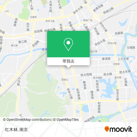 红木林地图