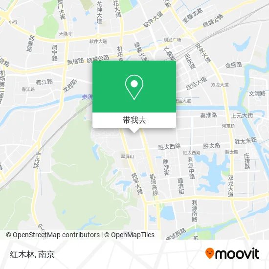 红木林地图