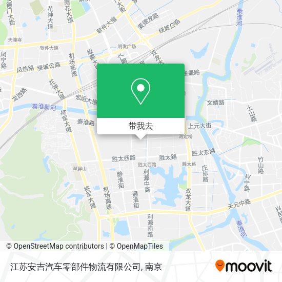 江苏安吉汽车零部件物流有限公司地图