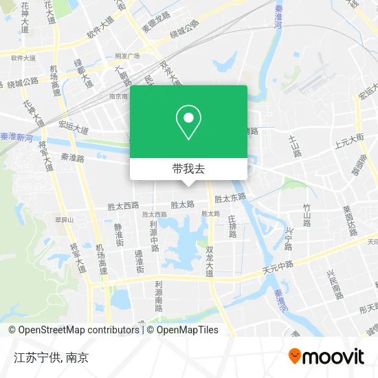 江苏宁供地图
