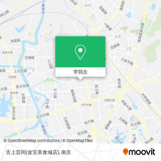 舌上芸间(金宝美食城店)地图
