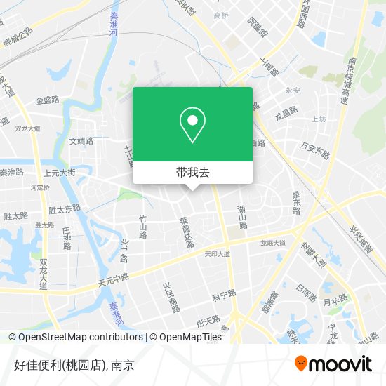 好佳便利(桃园店)地图