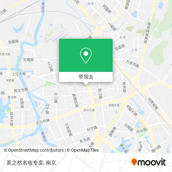 美之然名妆专卖地图