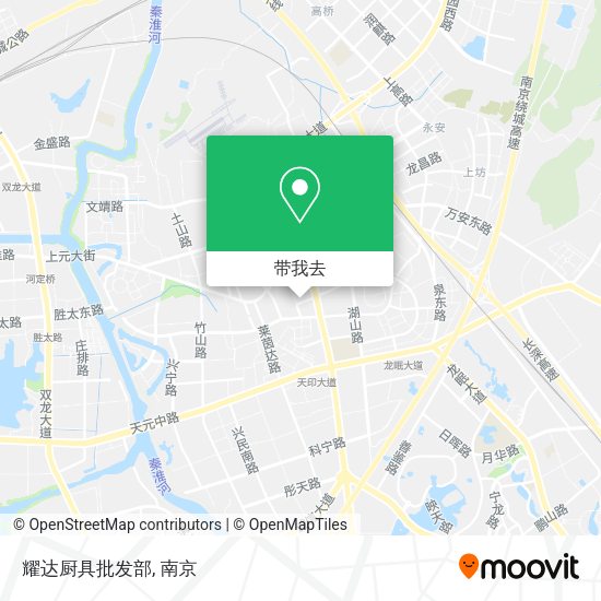 耀达厨具批发部地图