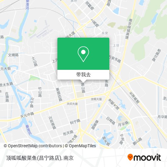 顶呱呱酸菜鱼(昌宁路店)地图