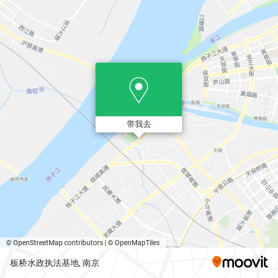板桥水政执法基地地图