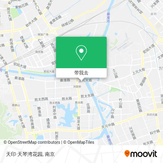 天印·天琴湾花园地图