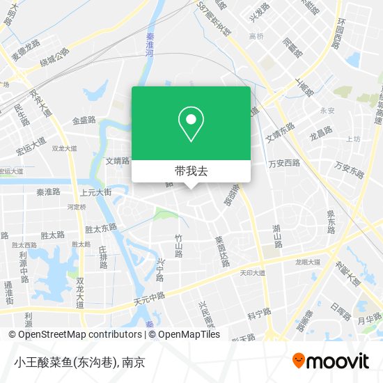小王酸菜鱼(东沟巷)地图