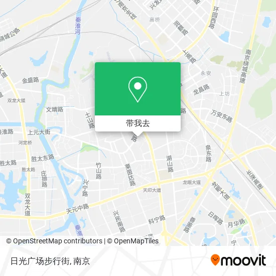 日光广场步行街地图
