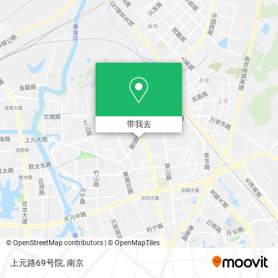 上元路69号院地图