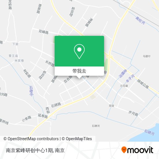 南京紫峰研创中心1期地图