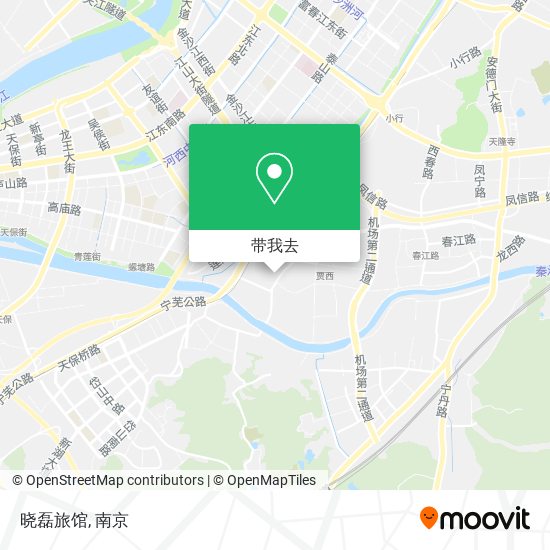 晓磊旅馆地图