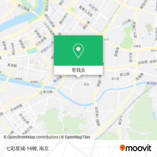 七彩星城-16幢地图