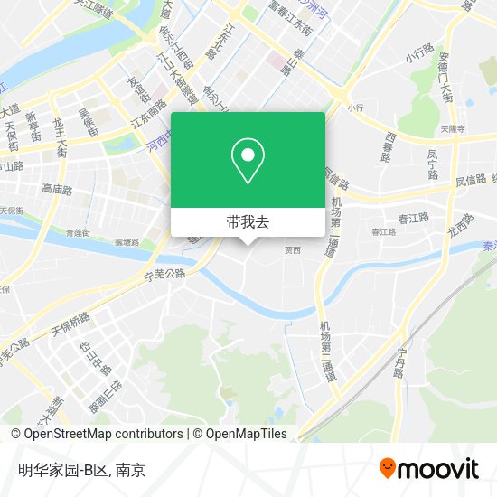 明华家园-B区地图