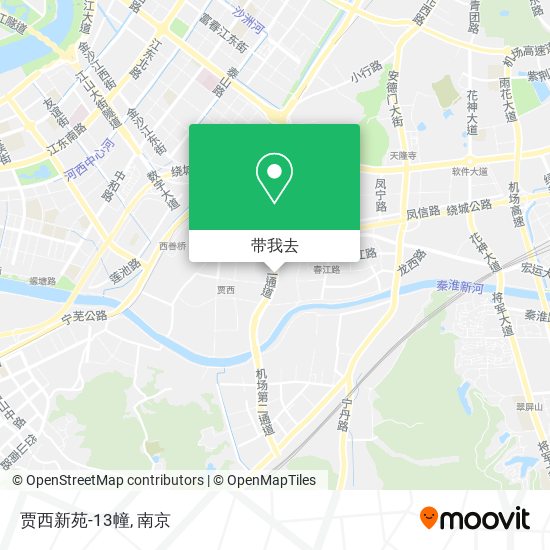 贾西新苑-13幢地图