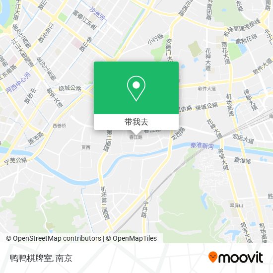 鸭鸭棋牌室地图