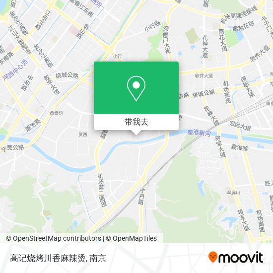 高记烧烤川香麻辣烫地图