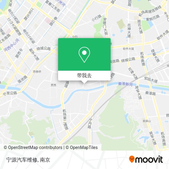 宁源汽车维修地图