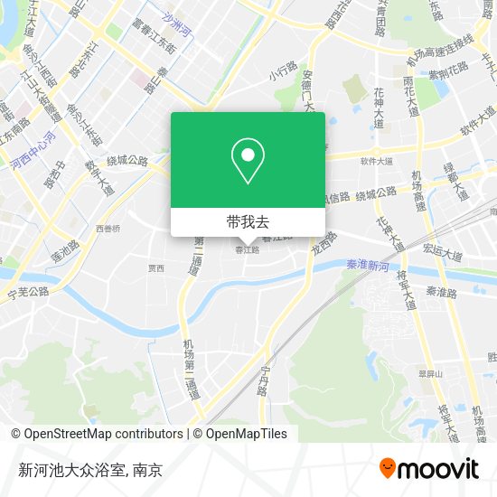 新河池大众浴室地图