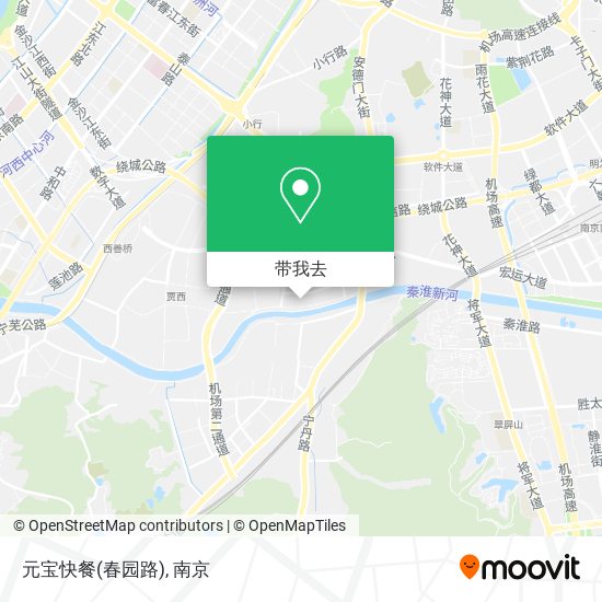 元宝快餐(春园路)地图