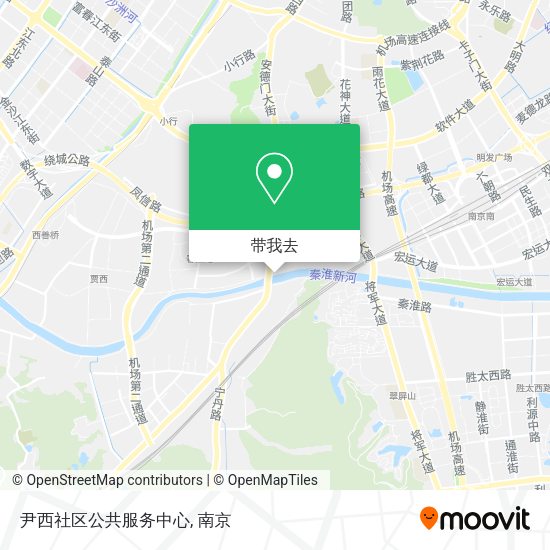 尹西社区公共服务中心地图