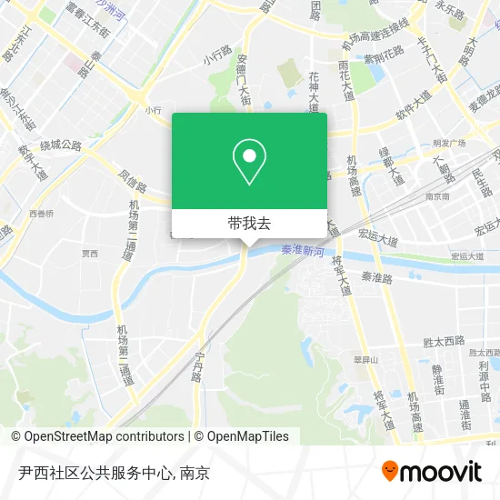 尹西社区公共服务中心地图