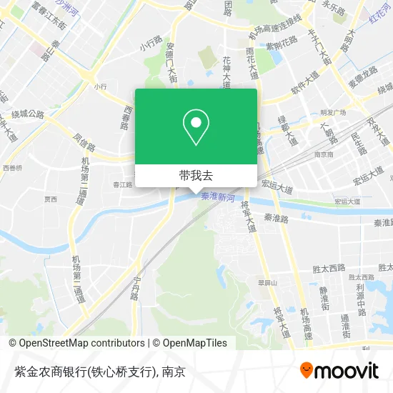 紫金农商银行(铁心桥支行)地图