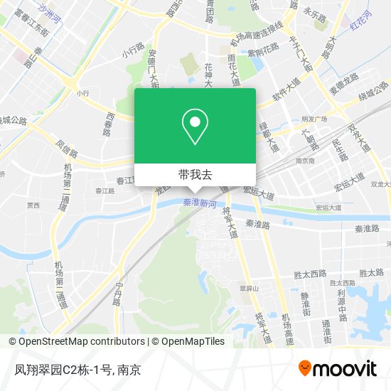 凤翔翠园C2栋-1号地图