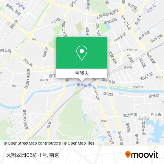 凤翔翠园C2栋-1号地图