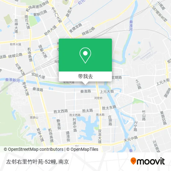 左邻右里竹叶苑-52幢地图