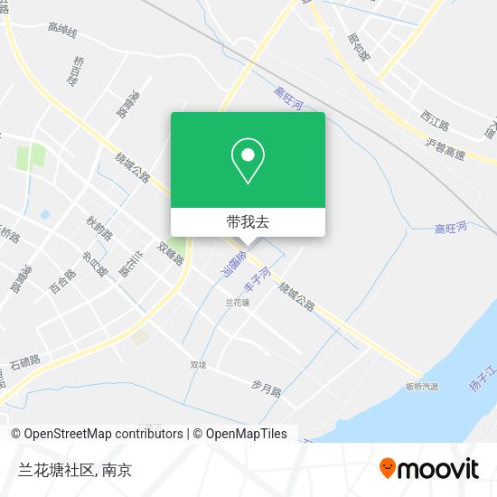 兰花塘社区地图