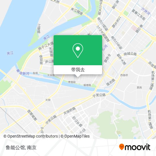 鲁能公馆地图