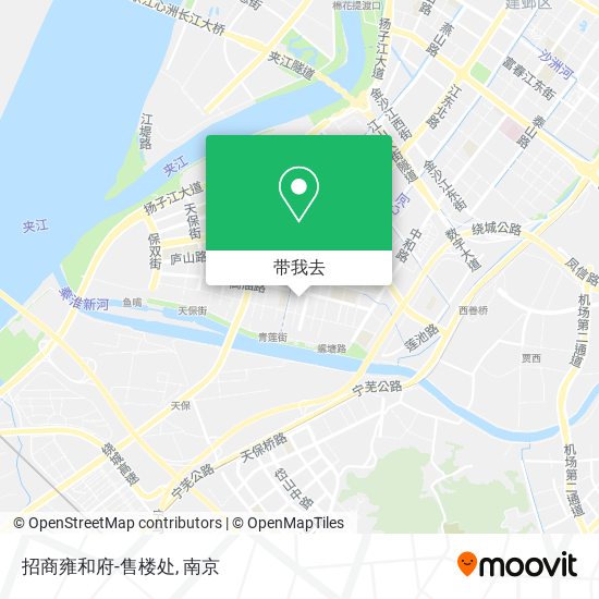 招商雍和府-售楼处地图