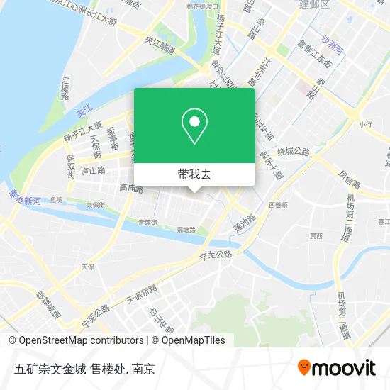 五矿崇文金城-售楼处地图