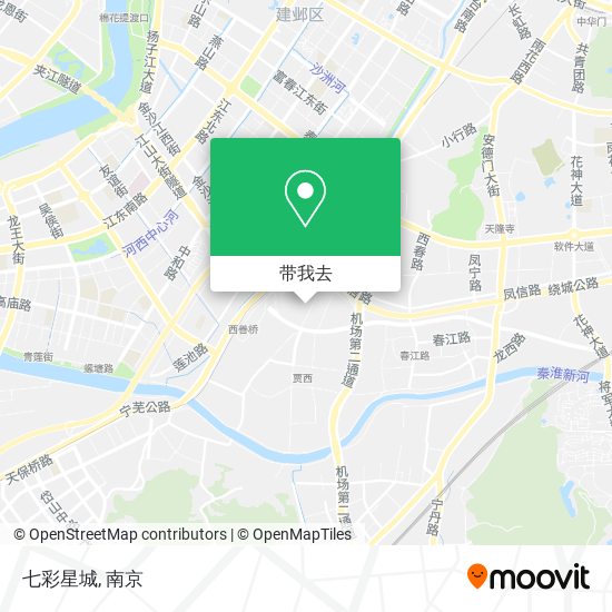 七彩星城地图