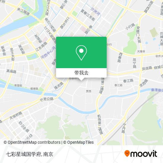 七彩星城国学府地图