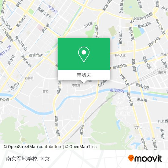 南京军地学校地图
