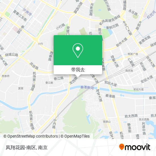 凤翔花园-南区地图