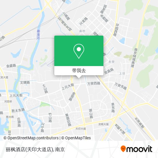 丽枫酒店(天印大道店)地图