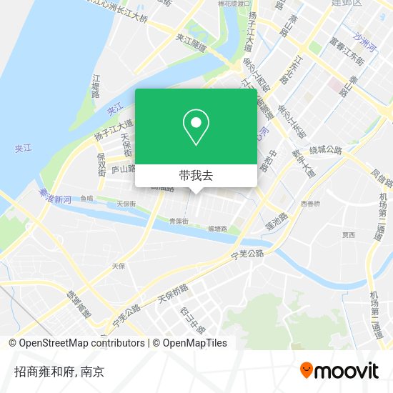 招商雍和府地图