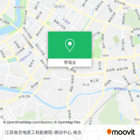 江苏南京地质工程勘察院-测试中心地图