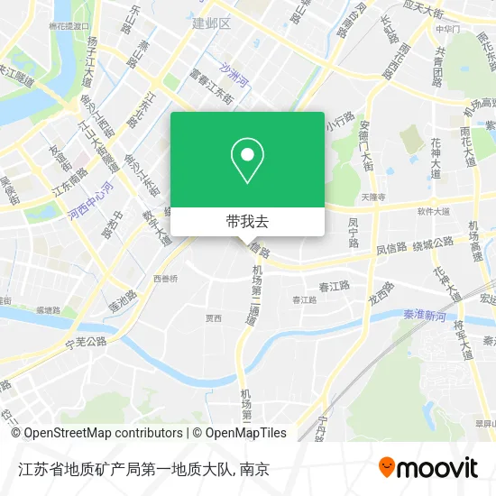 江苏省地质矿产局第一地质大队地图