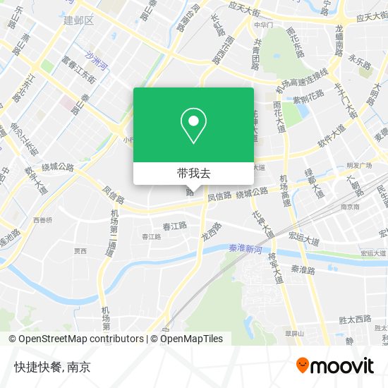 快捷快餐地图